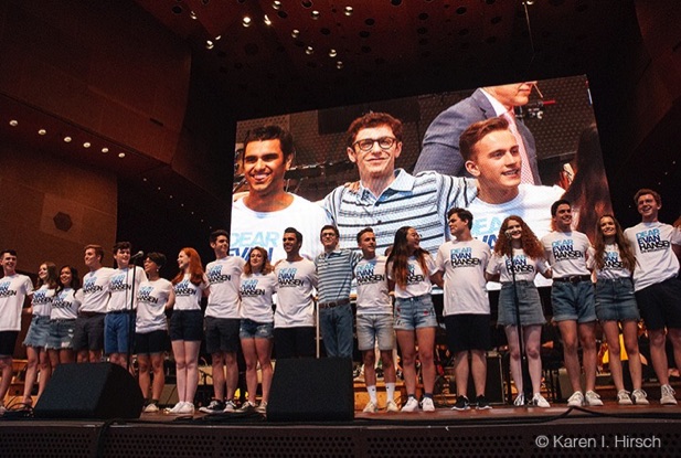 Final bow - Ben Ross and Chicago' High School Musical Theatre Award Nominees -Dear Evan Hansen